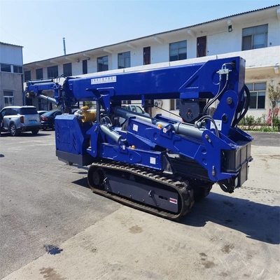 3T 5ton 8ton 12T Spider Lift Crane Machine Mini Spider Crawler Crane สำหรับพื้นที่แคบ