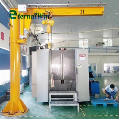 คลังสินค้าใช้งานง่ายใช้เครนติดตั้งบนพื้น Jib Crane Cantilever Crane