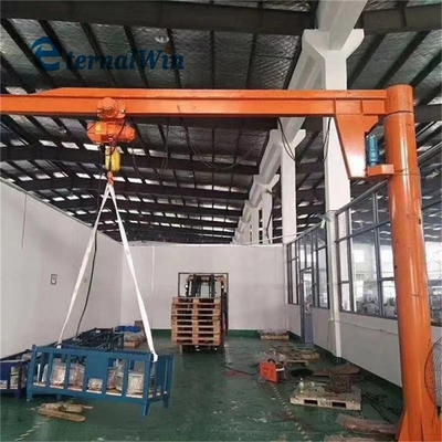 ความสามารถสูง 90 องศา 180 องศา 360 องศา ดินติดตั้ง Jib Crane จับ Jib Crane