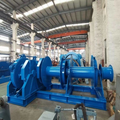 เครื่องกว้านจอดเรือไฮดรอลิกขนาด 50 ตันพร้อมใบรับรอง ABS, CCS, RMRS