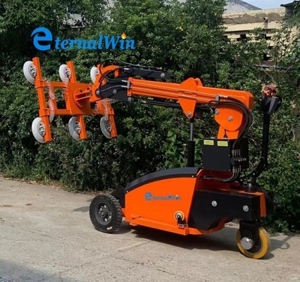 เครื่องยกกระจกแบบหุ่นยนต์ 200kg ถึง 800kg เครื่องยกกระจกสําหรับติดตั้งกระจก
