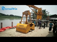 Mobile Harbour Crane Marine Crane พร้อมระบบไฮดรอลิกสำหรับยกสินค้า