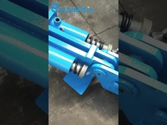 เรือลากจูงทะเล 100T Telescopic Single Double Quick Release Mooring Hook