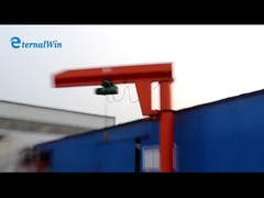 เครน Jib สำหรับงานหนัก หมุนได้ 360° และความสามารถในการรับน้ำหนักสูงสุด 5 ตัน