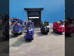 ไฟฟ้าและดีเซลขับเคลื่อนสีที่กำหนดเองแมงมุมตีนตะขาบเครนบูมยืดไสลด์ 3 ตัน 5 ตัน 8 ตัน