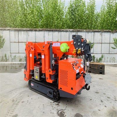 CE Telescopic Boom Spider Crane เครนตีนตะขาบขนาดเล็ก 2 ตัน