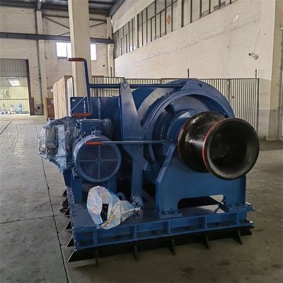 เครื่องกว้านจอดเรือประมง Anchor Mooring Winch 10 ตัน 15 ตันเครื่องกว้านจอดเรือไฟฟ้าสำหรับอู่ต่อเรือ