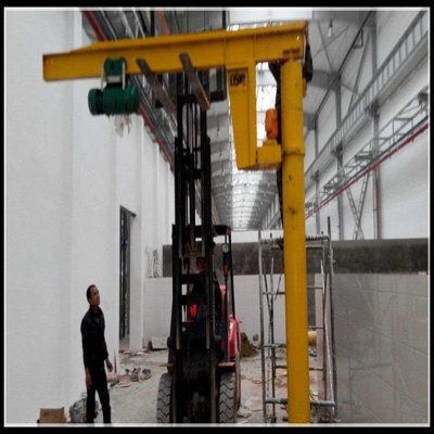 Rotation Slewing 360 Workshop คอลัมน์เครน Mini Jib เสาคงที่พร้อมรอก