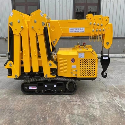 OEM ODM Spider Crawler Crane บูมยืดไสลด์ 3 ตัน 5 ตัน 8 ตัน