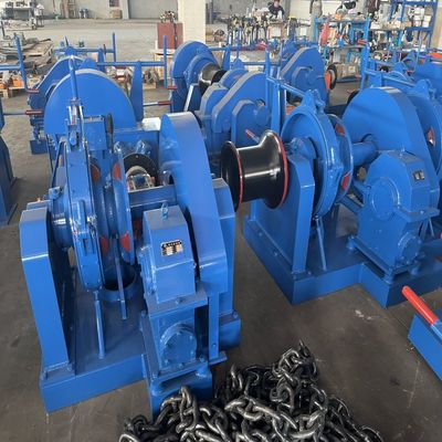 เครื่องยกไฮดรอลิกทางทะเลแบบกำหนดเองพร้อมพิกัดโหลดและความเร็วของกว้าน