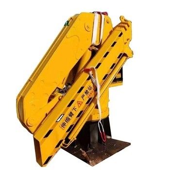 2T 10T คอลัมน์คงที่ไฮดรอลิกทางทะเลเครนขนถ่ายสินค้าดาดฟ้าติดเครนเรือ