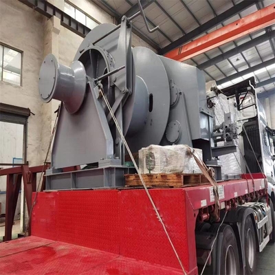 ความจุของเชือกที่กําหนดเอง เครื่องดึงไฮดรอลิกสําหรับเครื่องจักรชั้นเรือ