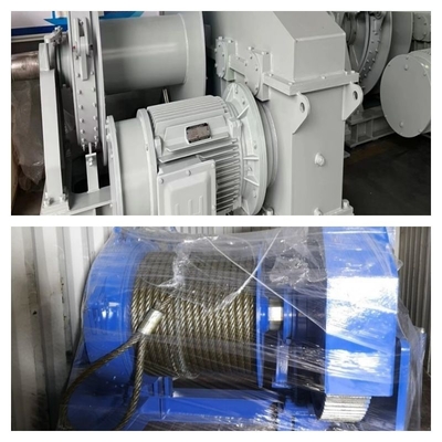 กว้านไฟฟ้าทางทะเลขนาด 30 ตันพร้อมใบรับรอง BV Anchor Handling Towing Winch