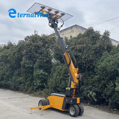 3.5m แม็กซ์ ความสูงการยก เครื่องยกกระจก Vakuum สําหรับการจัดการกระจกหนัก