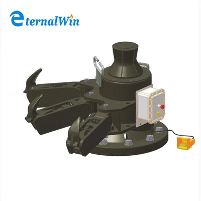 100 มม Hook เปิดเร็ว unhooking Hook การจอดสําหรับการดําเนินงานการจอดปลอดภัยเรียบ