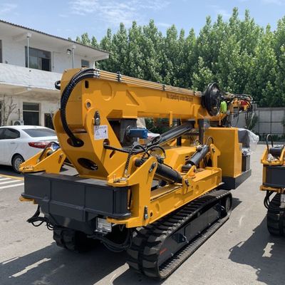 CE Telescopic Boom ไดเซลและพลังงานไฟฟ้า 5 ตัน มินิ Spider Crawler Crane