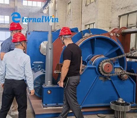 เครื่องลวดเรือไฟฟ้าภารกิจหนัก มีความจุของสายไหม 50m ถึง 2000m