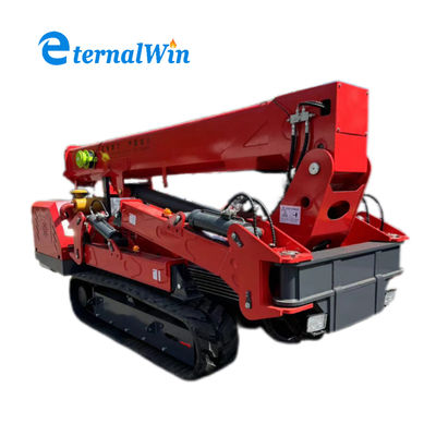 เครนตีนตะขาบแบบเหล็ก Spider Crawler Crane ยกน้ำหนัก 1.2 ตัน 2 ตัน 3 ตัน 5 ตัน 8 ตัน 10 ตัน 12 ตัน พร้อมระบบไฟฟ้าและเครื่องยนต์ดีเซล