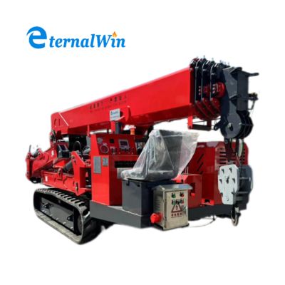 เครนตีนตะขาบแบบสไปเดอร์ 2.7 ตัน พร้อมความสามารถในการยก 100 ตัน