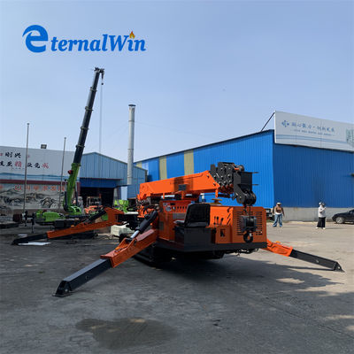 เครนแมงมุม 3 ตัน รัศมีการทำงานสูงสุด 11 เมตร เพื่อการยกและการทำงานที่หลากหลาย