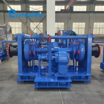 รอกไฮดรอลิกสำหรับเรือที่ปรับแต่งได้ พร้อมความยาวดรัม 400-1000 มม. และความเร็วที่กำหนด ≥10 ม./นาที สำหรับการใช้งานหนัก