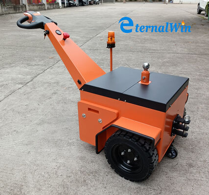 รถบรรทุกแทรกเตอร์เหล็กที่มีแรงดึงระดับ 7000N ความเร็วขับเคลื่อน ความเร็วบรรทุก ขนของ 2-3 กม./ชม. เหมาะสําหรับอุตสาหกรรม