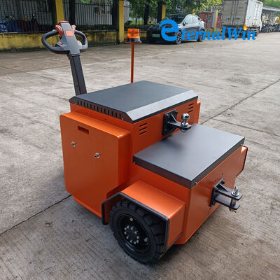 7000N แรงดึงแรงดึง เครื่องลาก เครื่องลาก Walkie เครื่องลาก ที่ให้ความเร็วในการขับเคลื่อน ความเร็วในการบรรทุก ความเร็วในการบรรทุก 2 ถึง 3 Kmh ออกแบบสําหรับยกและขนส่งภาระหนัก